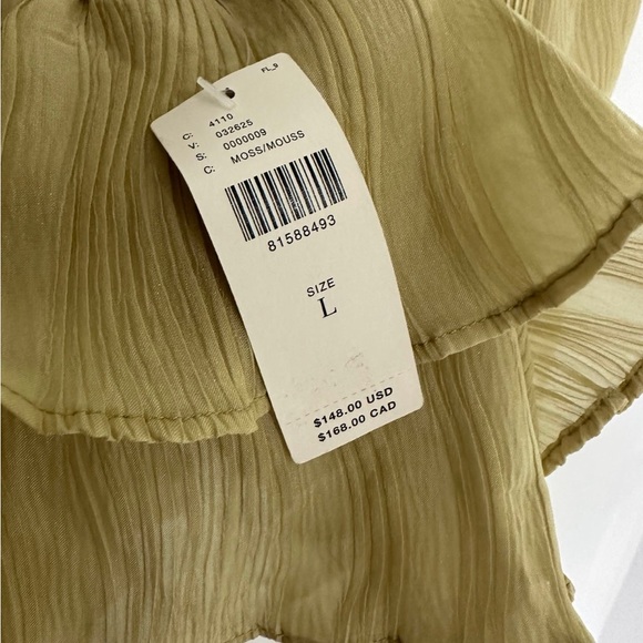 *SOLD* NWT Anthropologie En Elly V-Neck Ruffle Blouse - Picture 8 of 13